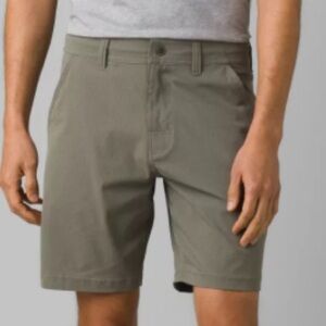 Prana Hybridizer Men’s Shorts 38 Rye Green (muddy green brown color)
